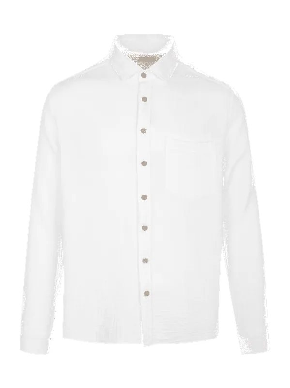 Keaton skjorte - White sold by Brando