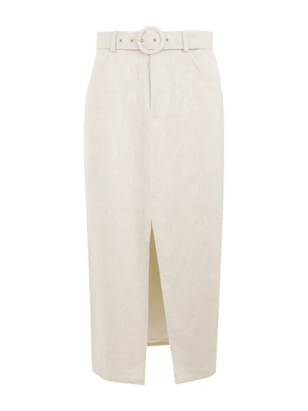 Chiara skjørt - Light Sand sold by Brando