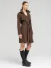 Yr coat - 187 chocolate brown sold by Brando