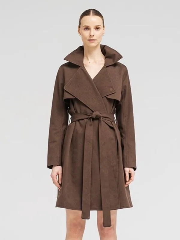 Yr coat - 187 chocolate brown sold by Brando