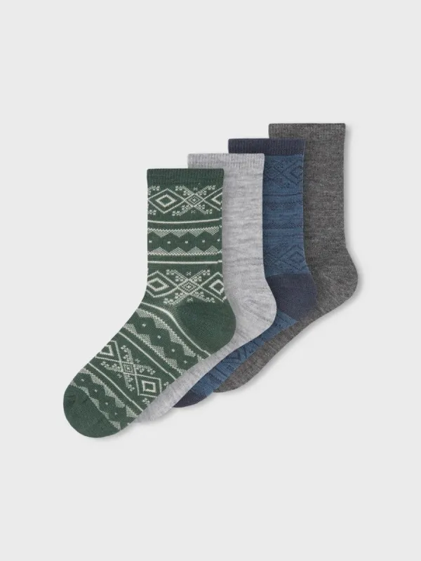 wak 4-pakning merinoullsokker sold by Brando