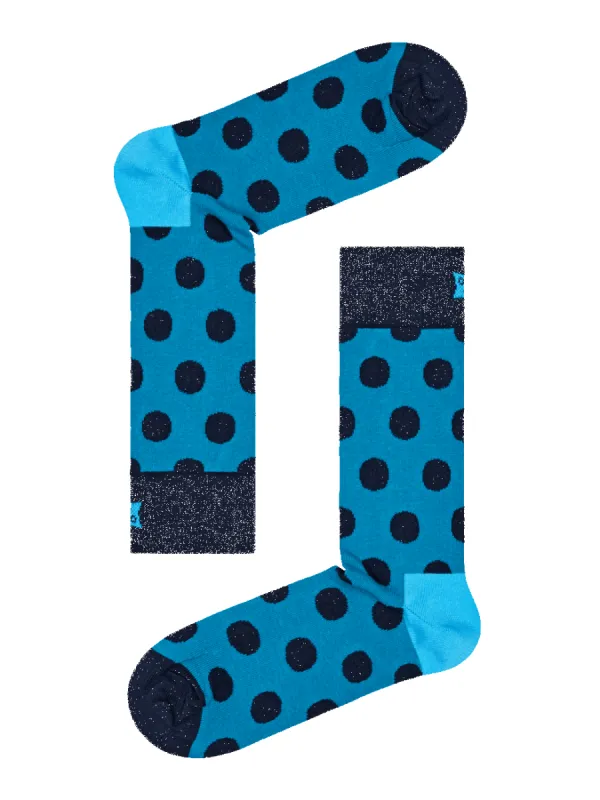 Big dot sock - turquoise sold by Brando