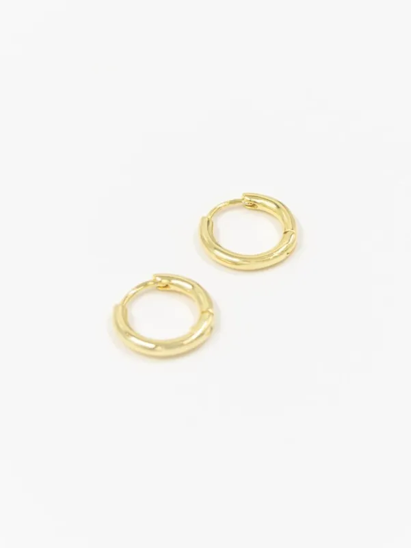Perfect hoops (s) - gold sold by Brando