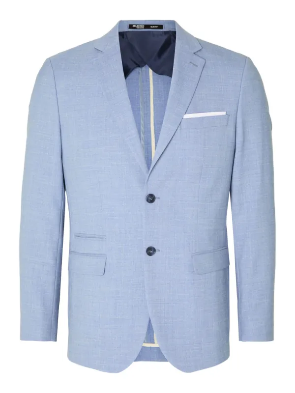 Oasis lin blazer - light blue sold by Brando