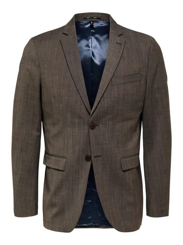 Slim elon blazer - camel sold by Brando