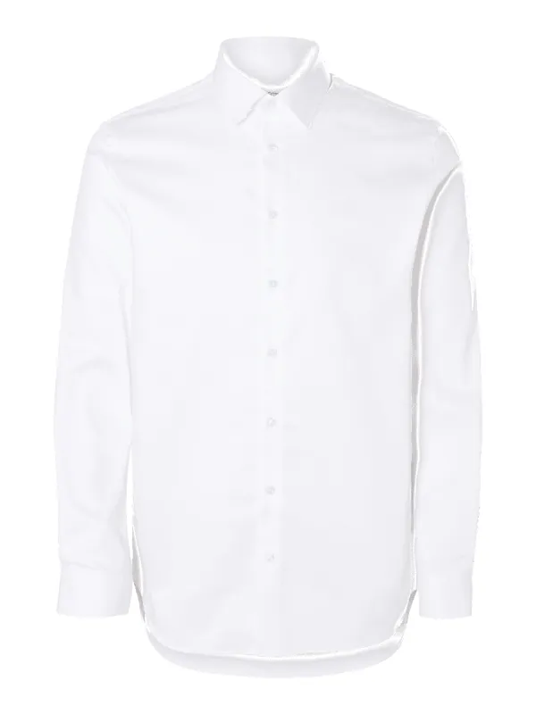 Slim performance skjorte - bright white sold by Brando