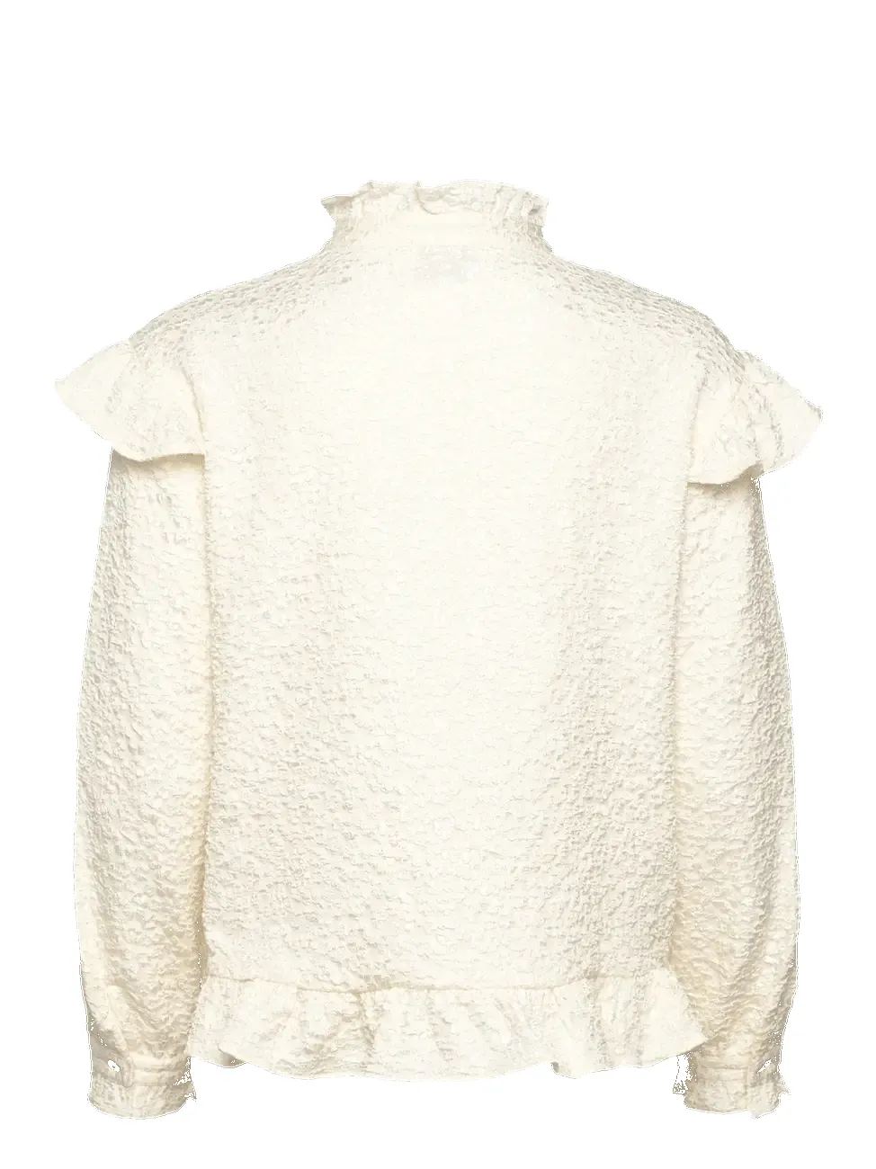 Reno ruby ruffle bluse - cream sold by Brando product image thumbnail 2