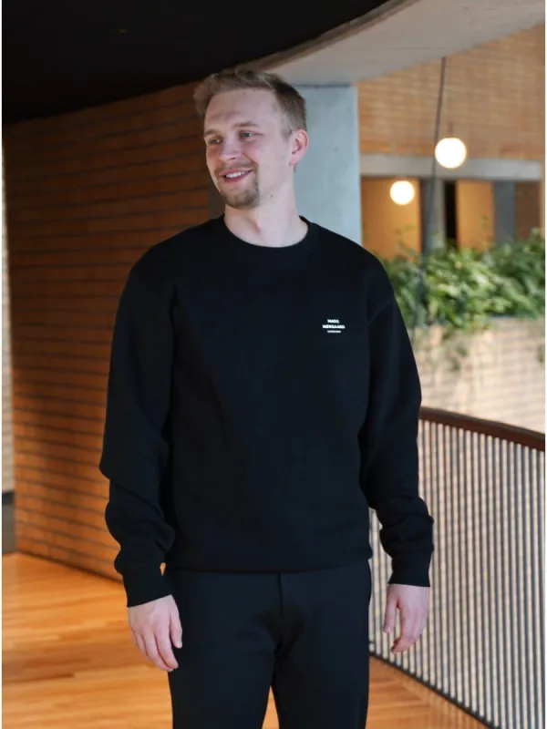 Standard crew logo sweat - black sold by Brando