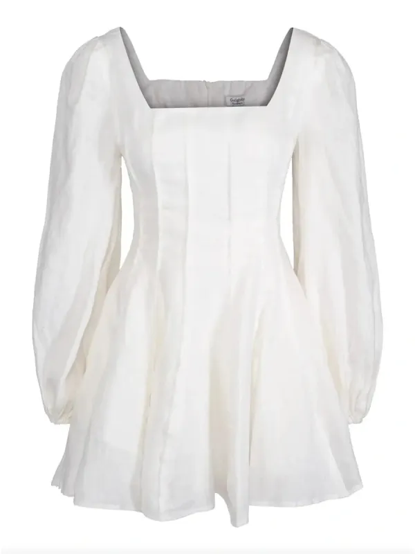 Sophie kjole - white sold by Brando