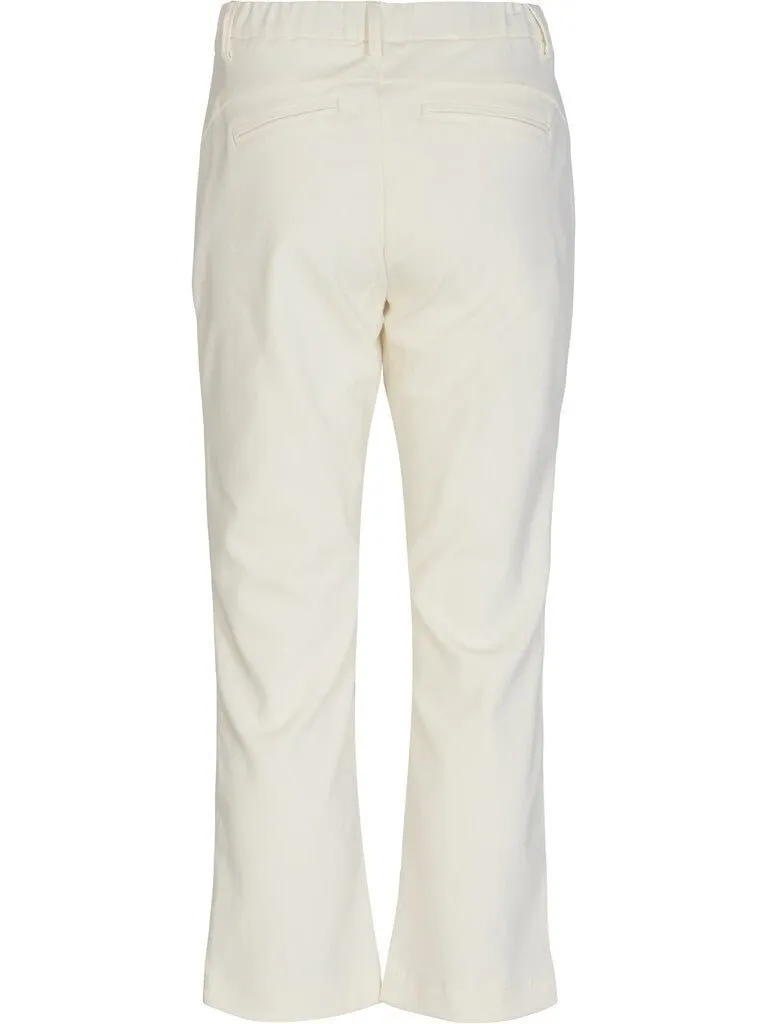 Alice Cropped Flare bukse - Ecru sold by Brando product image thumbnail 3