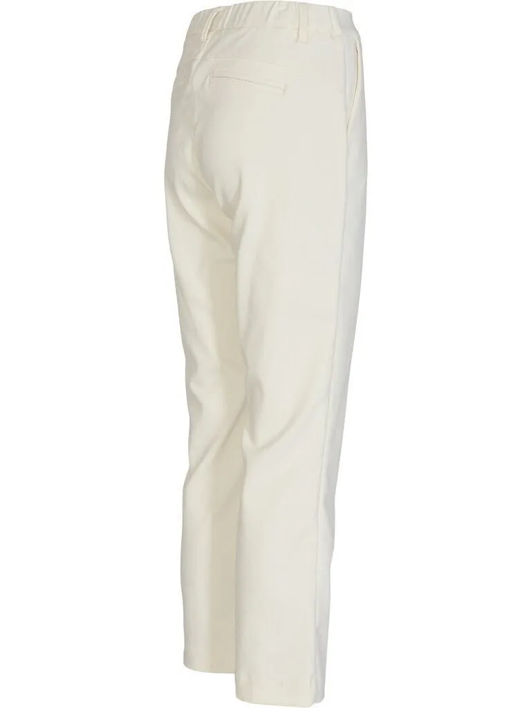 Alice Cropped Flare bukse - Ecru sold by Brando product image thumbnail 4