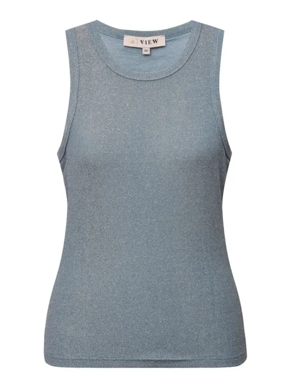 Eva Tank Topp - Blue sold by Brando