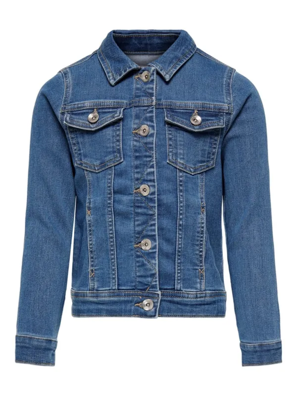 Rain life denimjakke medium blå denim sold by Brando