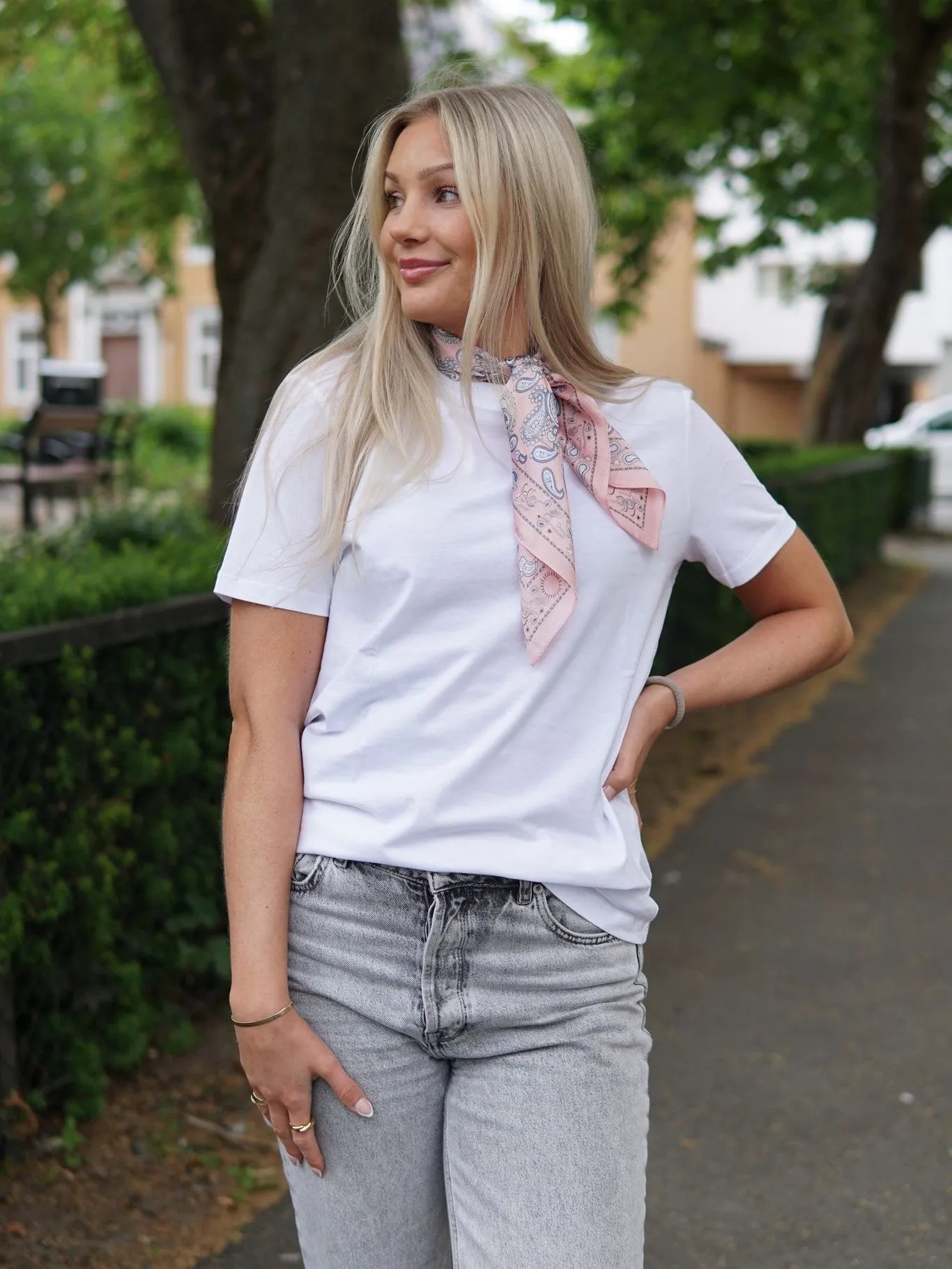 Skjerf Paisley - Rosa sold by Brando product image thumbnail 2