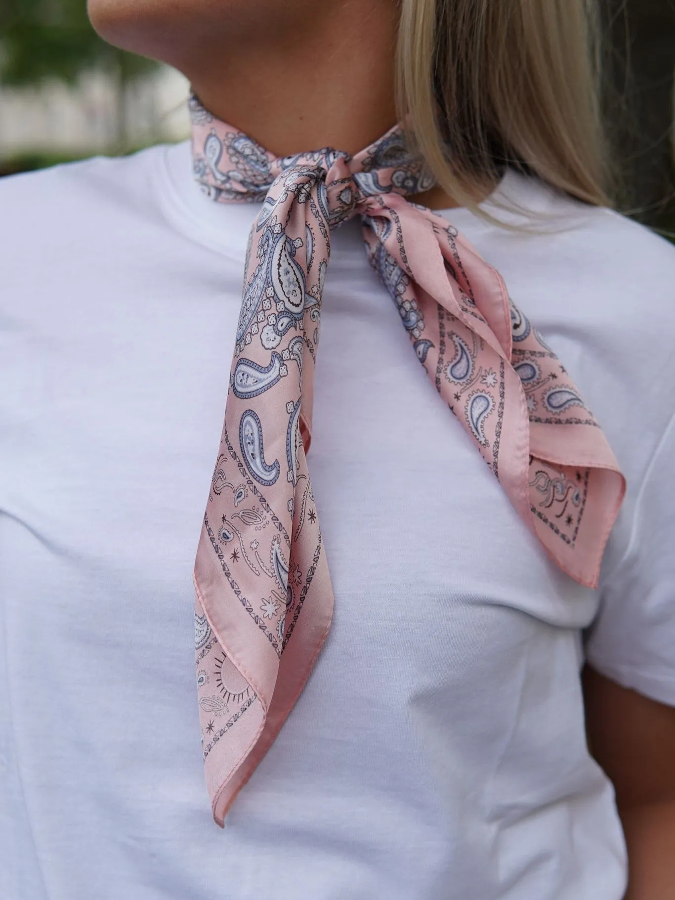 Skjerf Paisley - Rosa sold by Brando