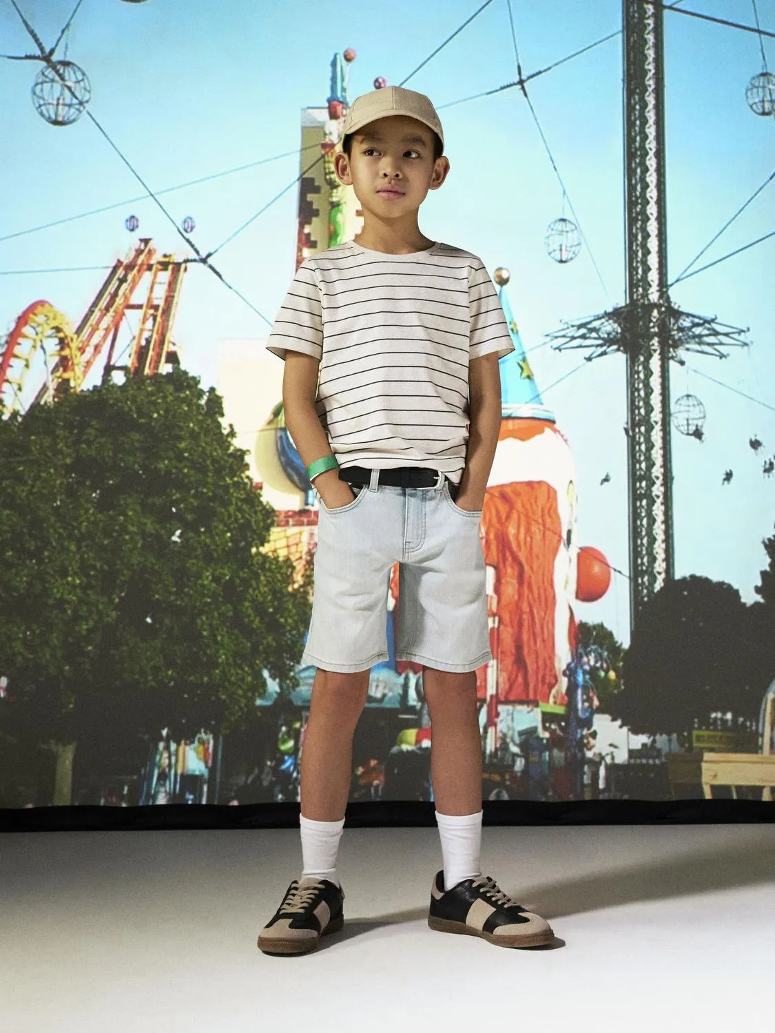 JOBEN T-SKJORTE - Peyote Melange sold by Brando product image thumbnail 5