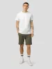 Milano jersey shorts - dusty green melange sold by Brando