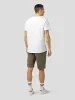 Milano jersey shorts - dusty green melange sold by Brando