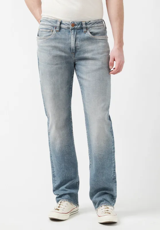 Relaxed Straight Driven Men’s Jeans in Sanded Authentic Wash - BM22907 sold by Buffalo Jeans