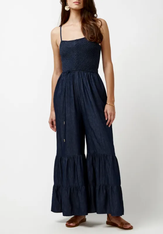 Dannika Women's Jumpsuit in Dark Denim - WB0002P sold by Buffalo Jeans