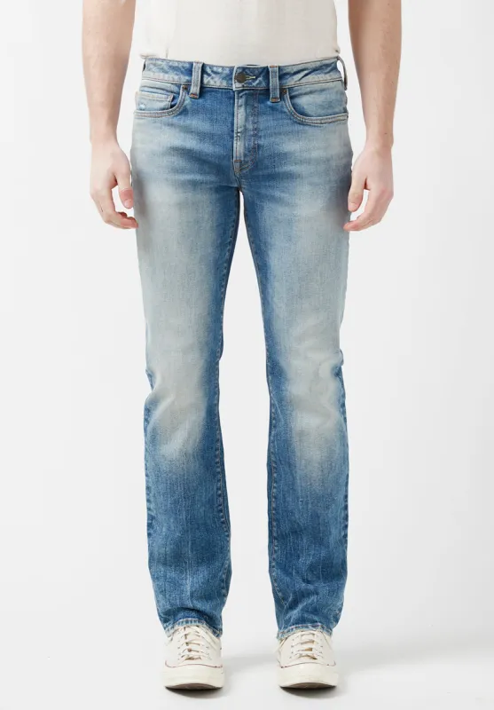 Straight Six Men’s Jeans in Veined and Contrasted - BM22861 sold by Buffalo Jeans