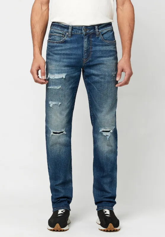 Relaxed Tapered Ben Men's Repaired Jeans, Indigo - BM22765 sold by Buffalo Jeans