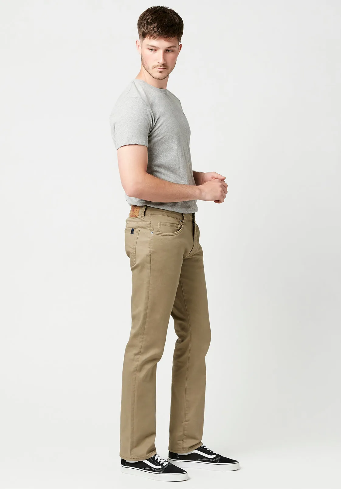 Straight Six Men's Twill Pants in Tan - BM16083 sold by Buffalo Jeans product image thumbnail 5