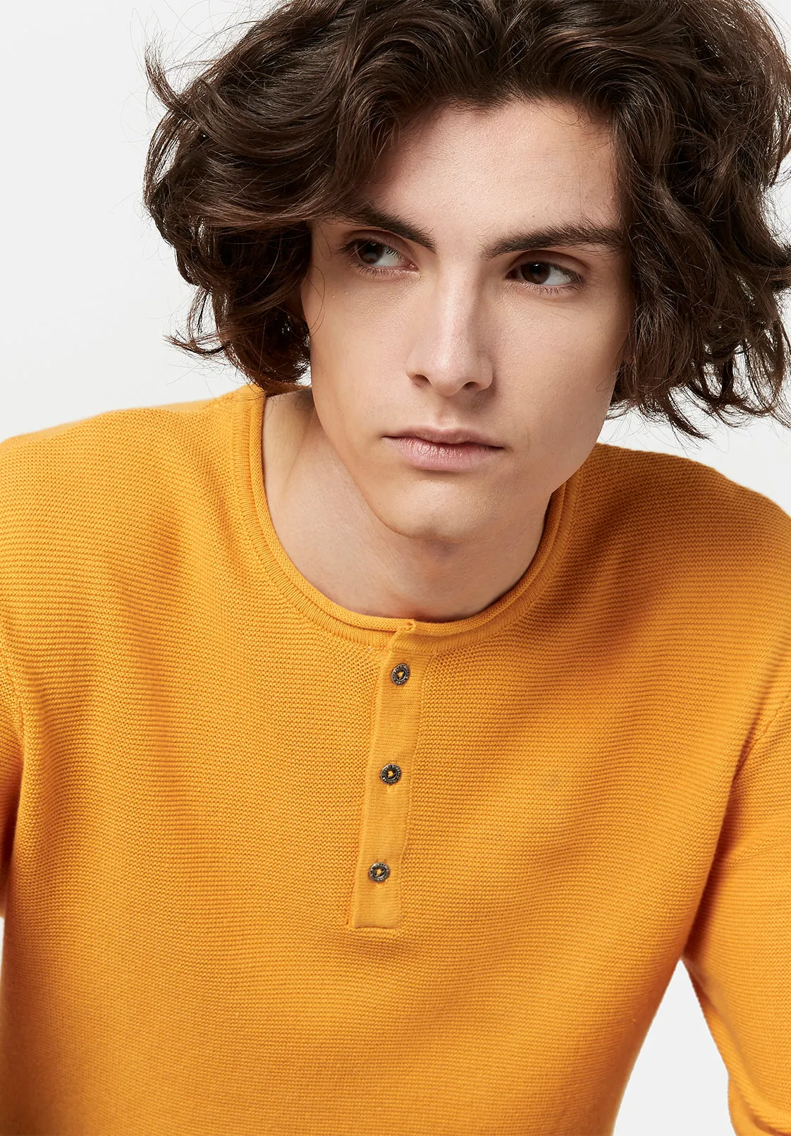 Wamill Cotton Henley - BM23691 sold by Buffalo Jeans product image thumbnail 3