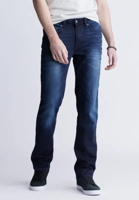 Straight Six Men's Five-Pocket Freedom Flex Jeans, Dark and Sanded - BM22999 sold by Buffalo Jeans