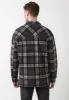 Sandis Fleece Shacket in Black Plaid - BPM14426 sold by Buffalo Jeans