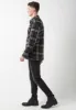 Sandis Fleece Shacket in Black Plaid - BPM14426 sold by Buffalo Jeans