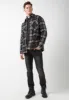 Sandis Fleece Shacket in Black Plaid - BPM14426 sold by Buffalo Jeans