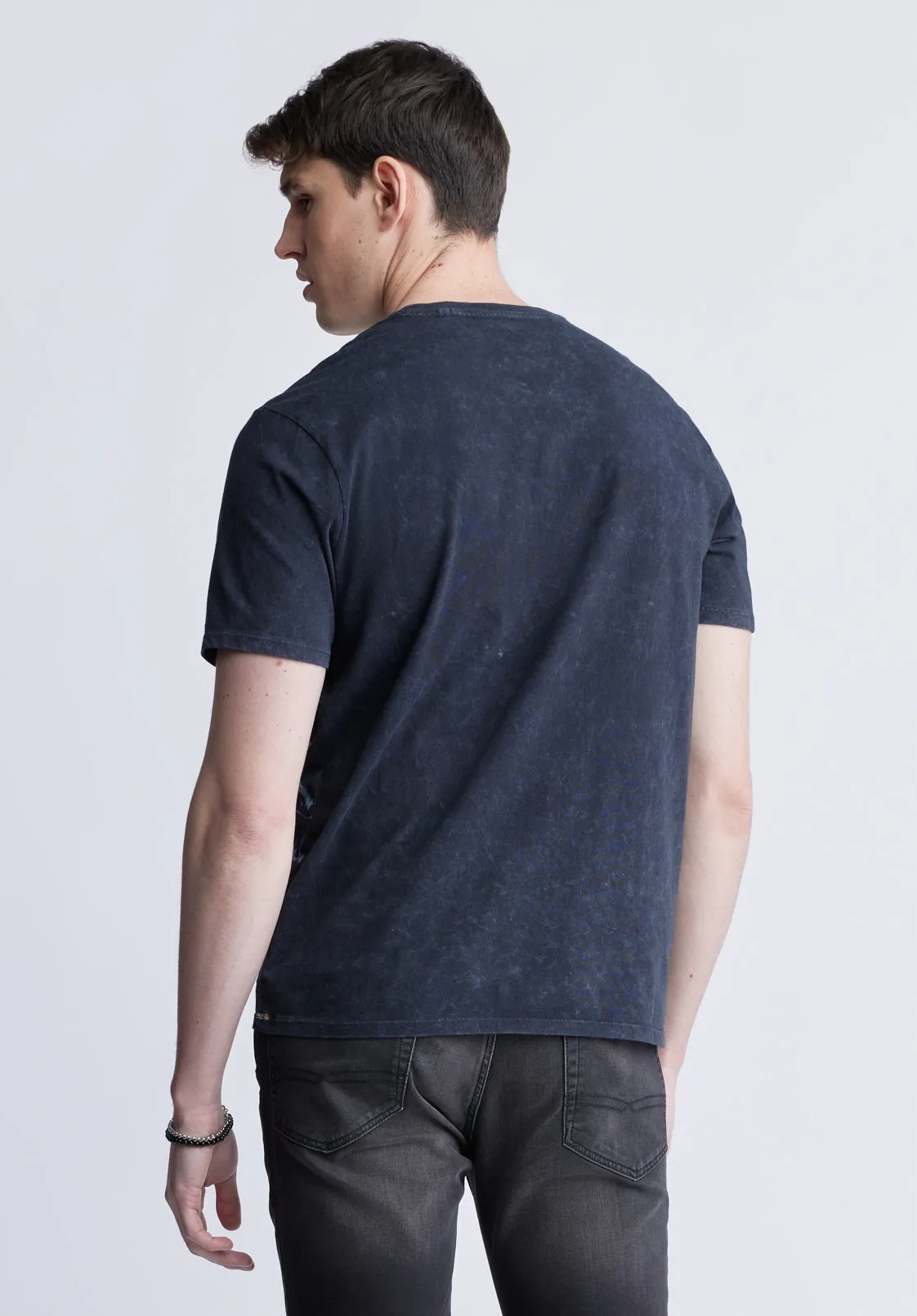 Tylow Men's Short Sleeve Graphic T-shirt, Black - BM24354 sold by Buffalo Jeans product image thumbnail 3