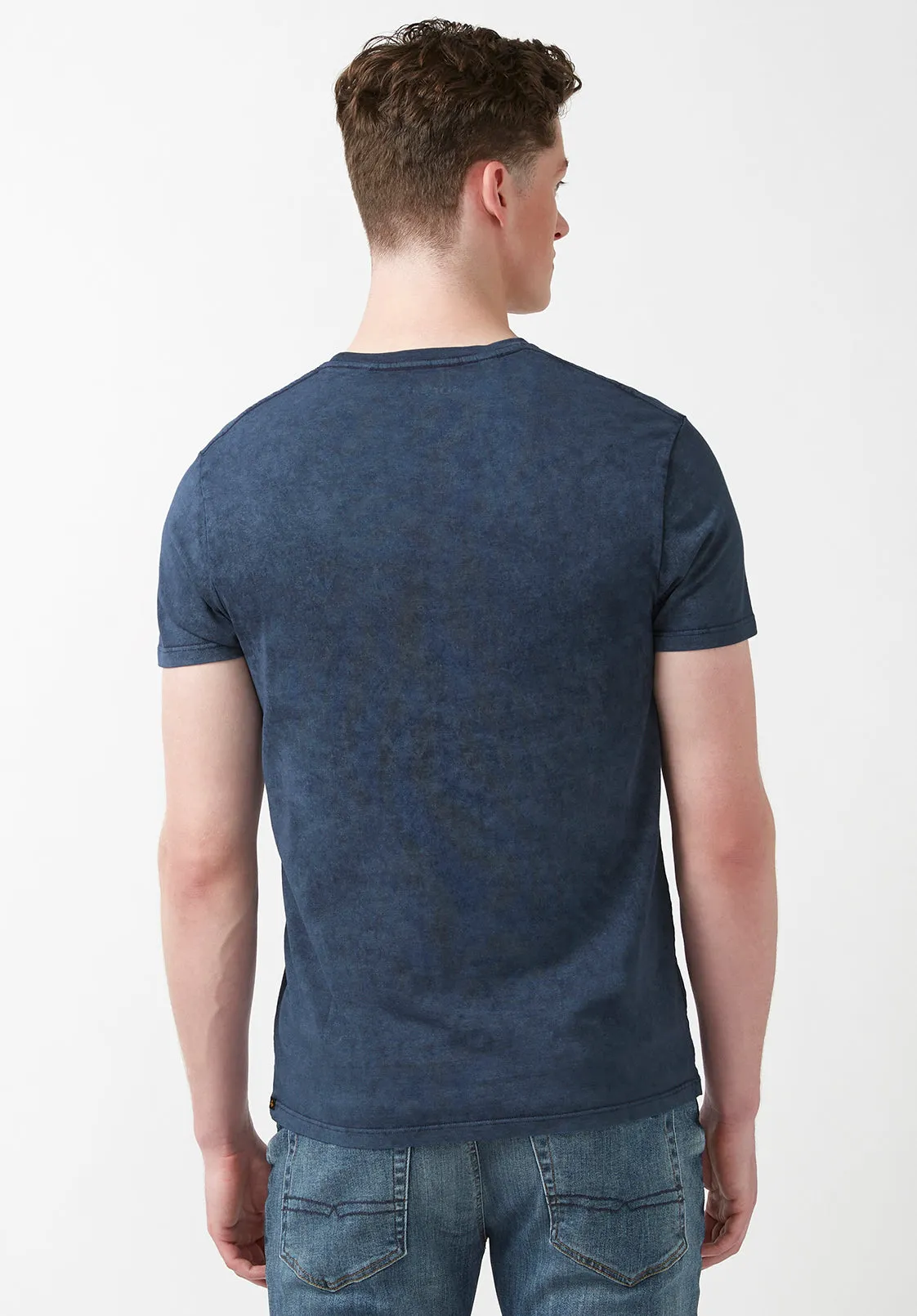 Tabess Men’s T-shirt in Dark Blue - BM24174 sold by Buffalo Jeans product image thumbnail 2