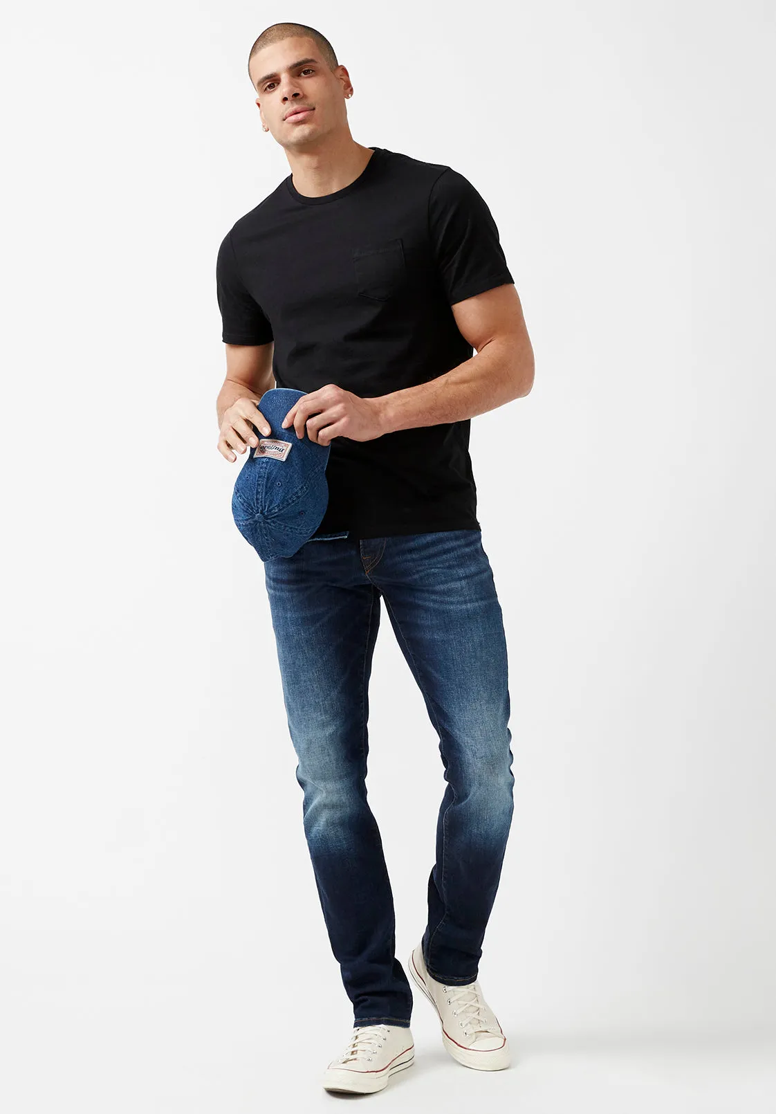 Naimop Black Jersey T-Shirt - BPM13887 sold by Buffalo Jeans product image thumbnail 4