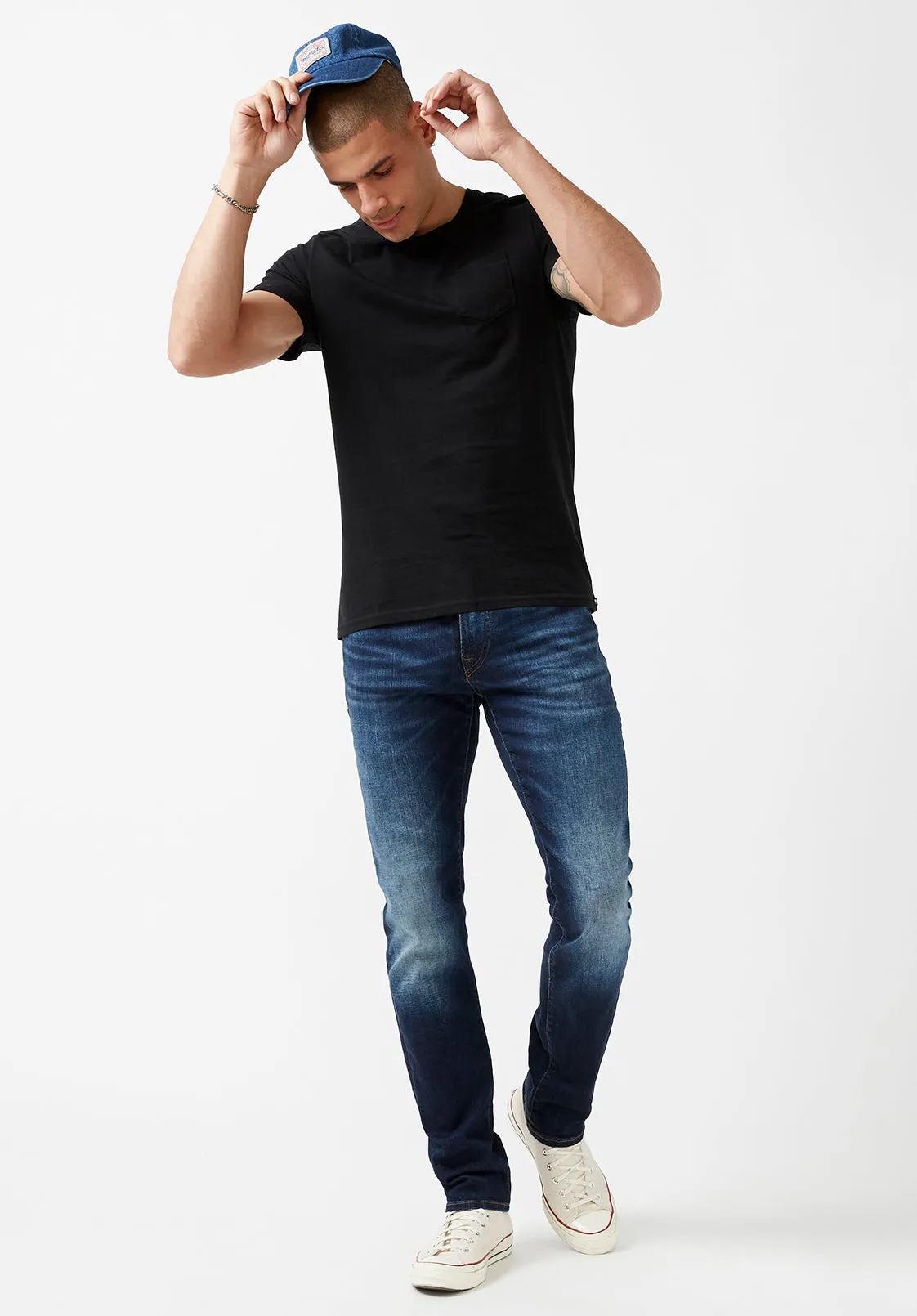 Naimop Black Jersey T-Shirt - BPM13887 sold by Buffalo Jeans product image thumbnail 5