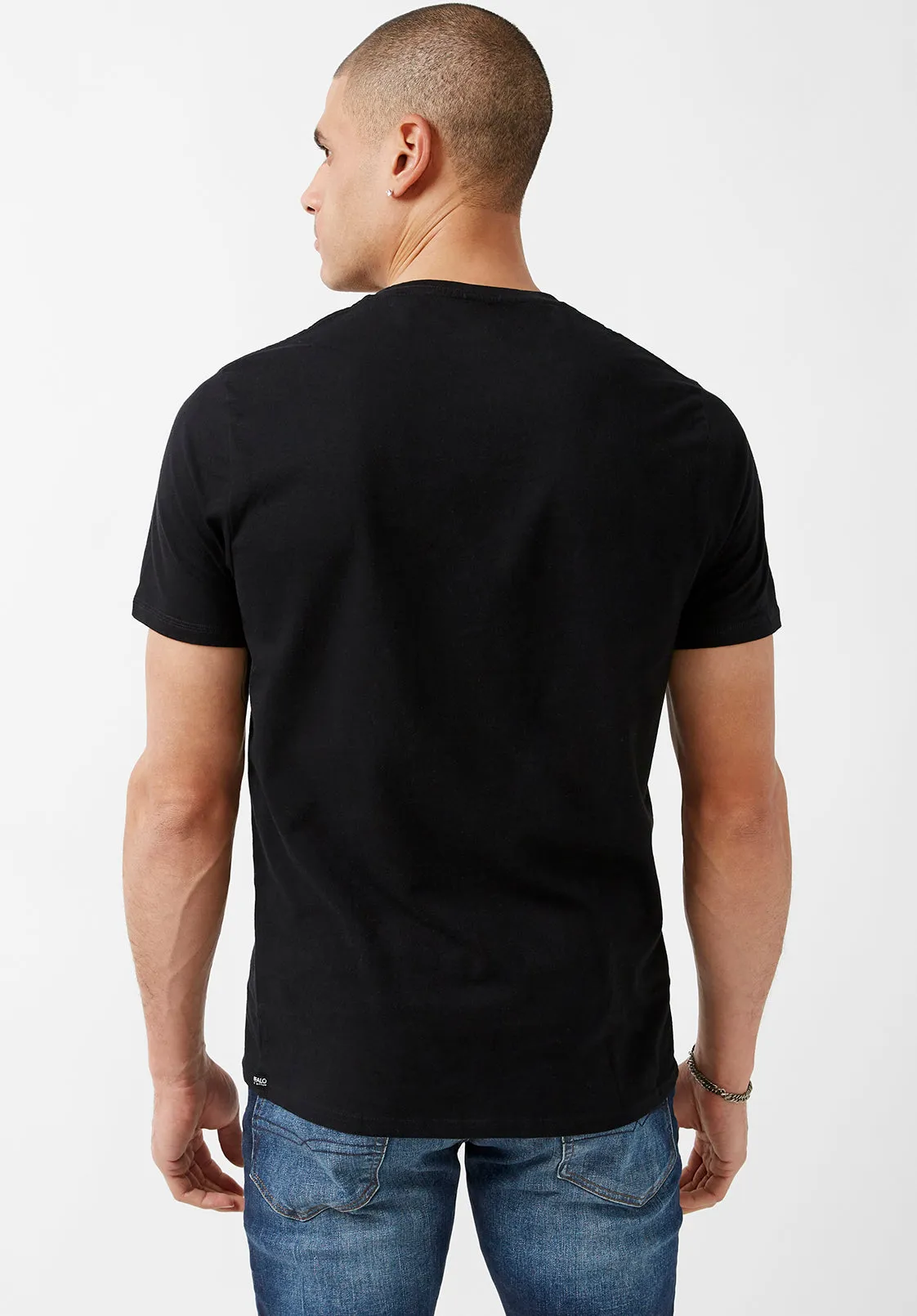 Naimop Black Jersey T-Shirt - BPM13887 sold by Buffalo Jeans product image thumbnail 2