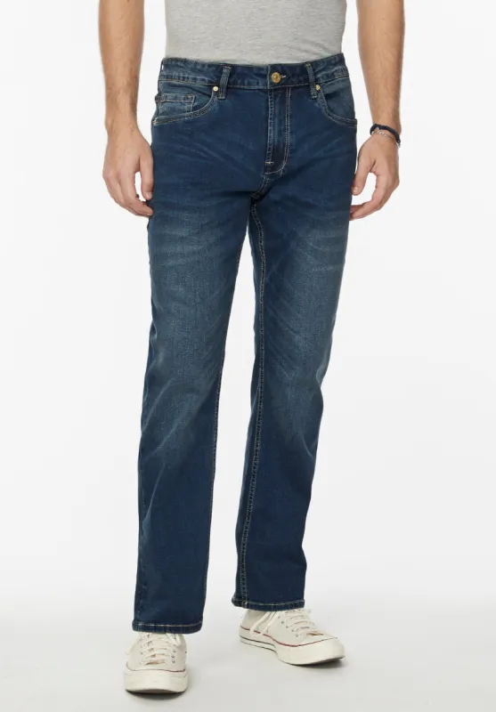 Straight Six-X Dark Wash Jeans - BPMD00805S sold by Buffalo Jeans