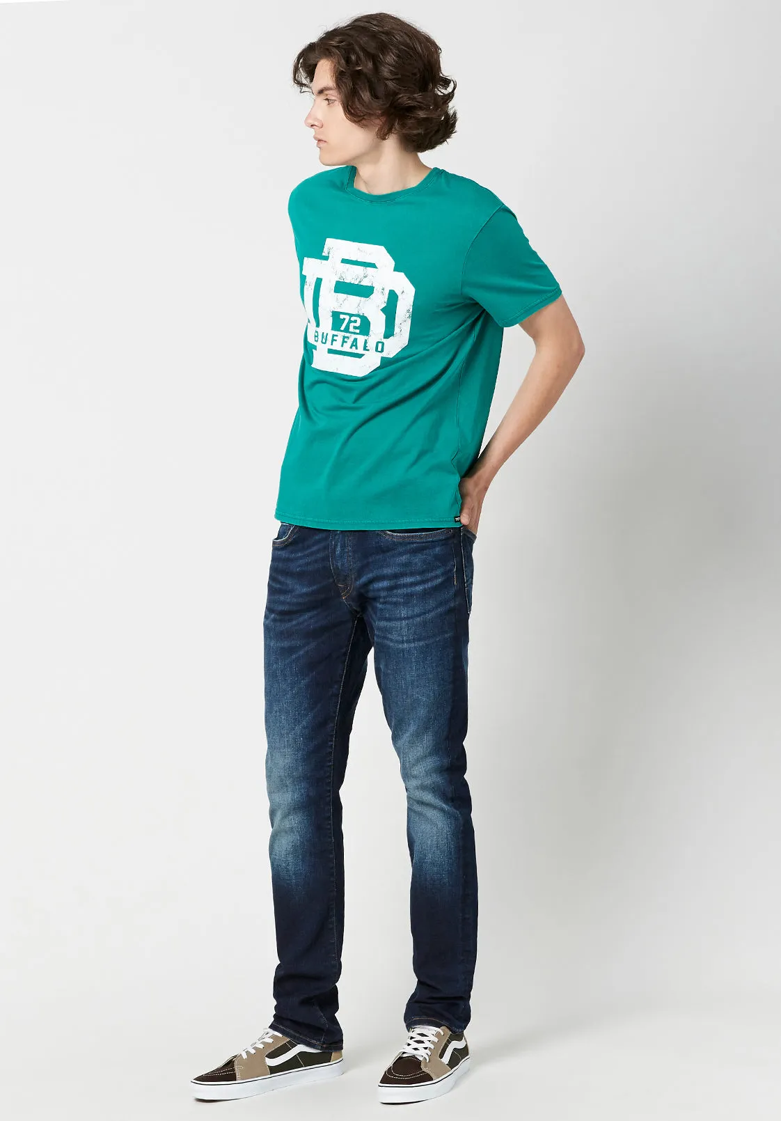 Tobeen Varsity Logo T-Shirt - BM23722 sold by Buffalo Jeans product image thumbnail 4