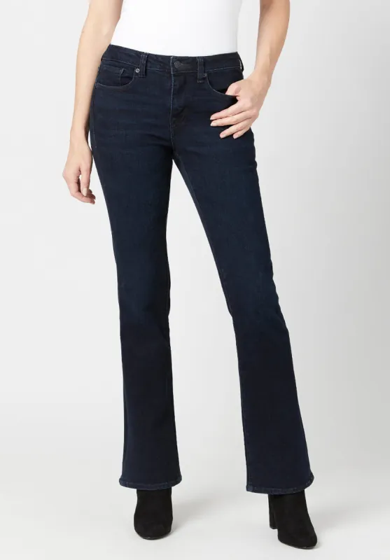 Mid Rise Bootcut Queen Women's Jeans in Dark Blue - BL15832 sold by Buffalo Jeans