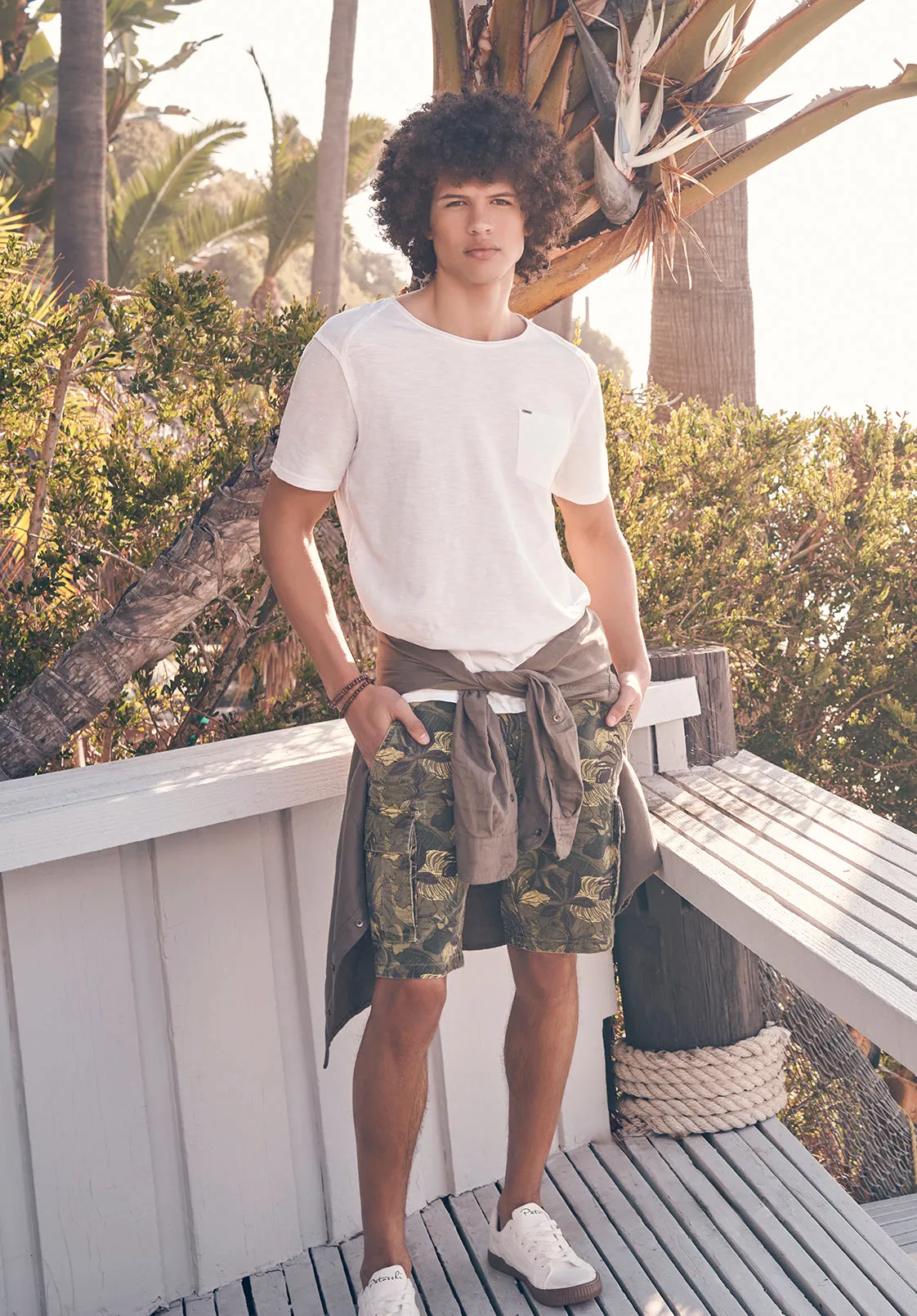 Kamizo Men's Pocket T-shirt in White - BM24346 sold by Buffalo Jeans product image thumbnail 2