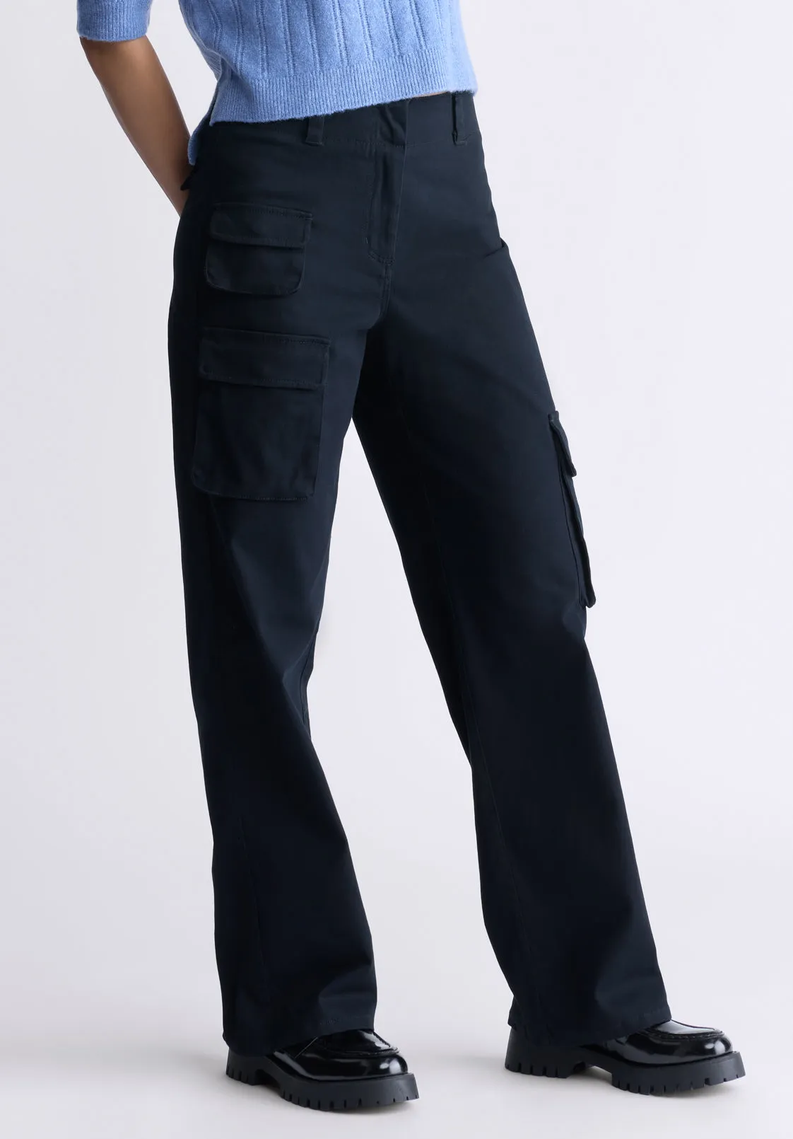 Fellie Women's Cargo Pants, Black - WB0011F sold by Buffalo Jeans product image thumbnail 3