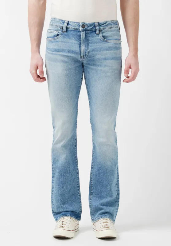 Slim Boot King Men’s Jeans in Crinkled and Sanded Blue - BM22858 sold by Buffalo Jeans