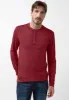 Kaduk Men's Long-Sleeve Henley Top in Dark Red - BM24041 sold by Buffalo Jeans