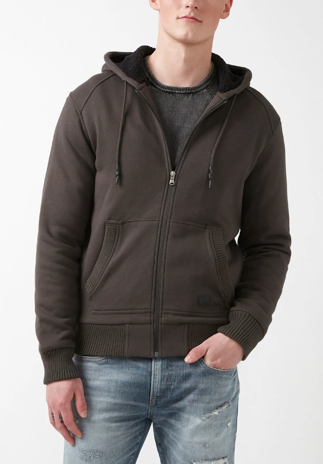 Fasox Charcoal Men’s Sweatshirt - BM24161 sold by Buffalo Jeans