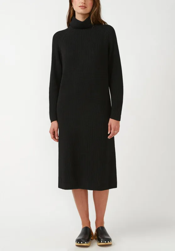 Paityn Women's Turtleneck Sweater Dress in Black - SD0002F sold by Buffalo Jeans