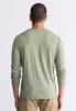 Kaduk Men's Long-Sleeve Burnout Henley Top, Army Green - BM24237 sold by Buffalo Jeans