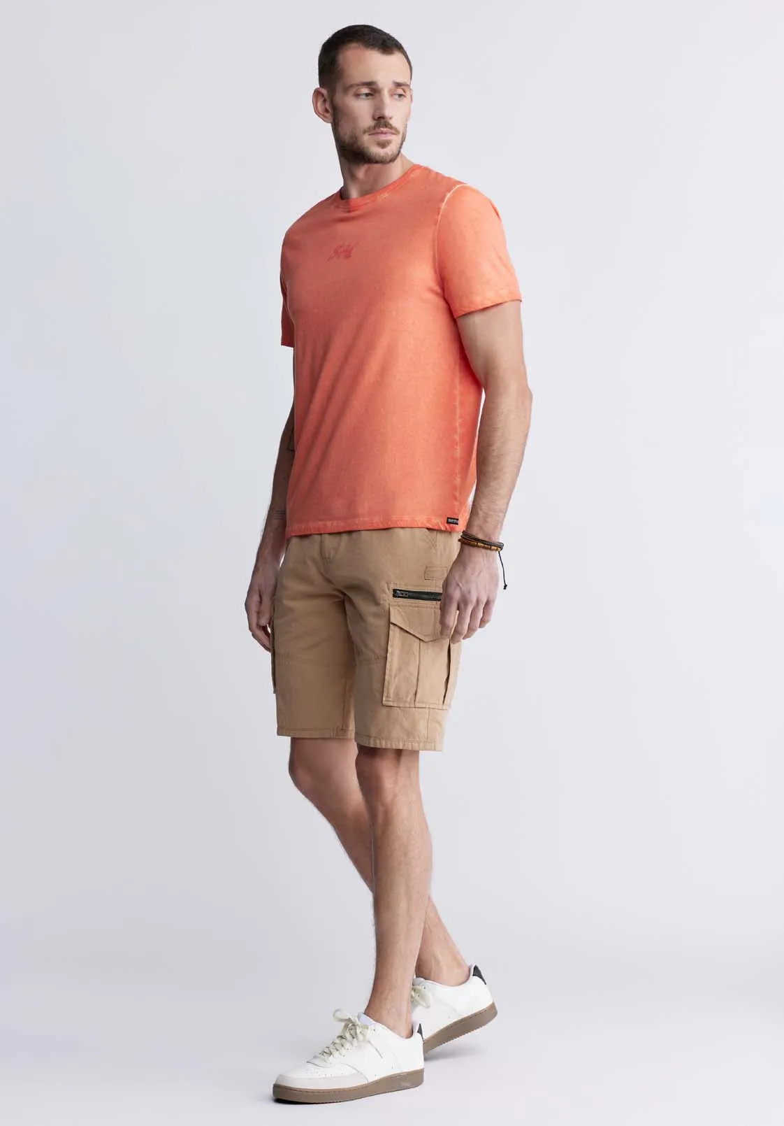 Tundra Men's Short Sleeve Graphic T-shirt, Orange - BM24347 sold by Buffalo Jeans product image thumbnail 4