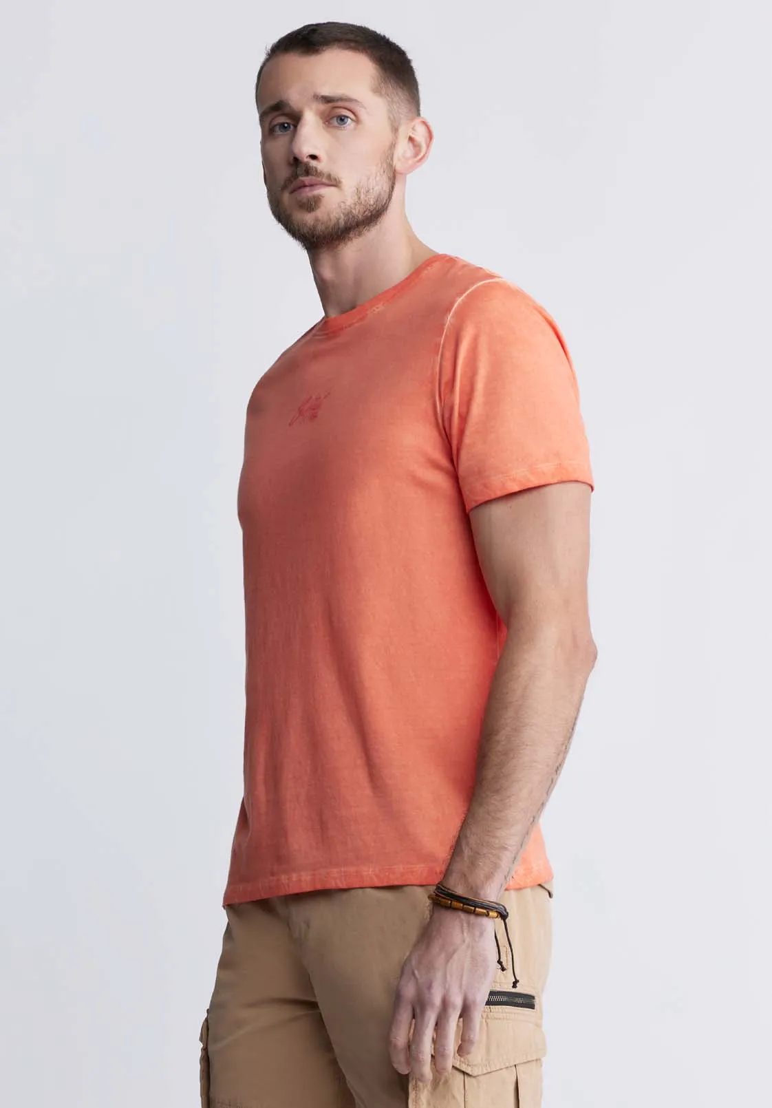 Tundra Men's Short Sleeve Graphic T-shirt, Orange - BM24347 sold by Buffalo Jeans product image thumbnail 2