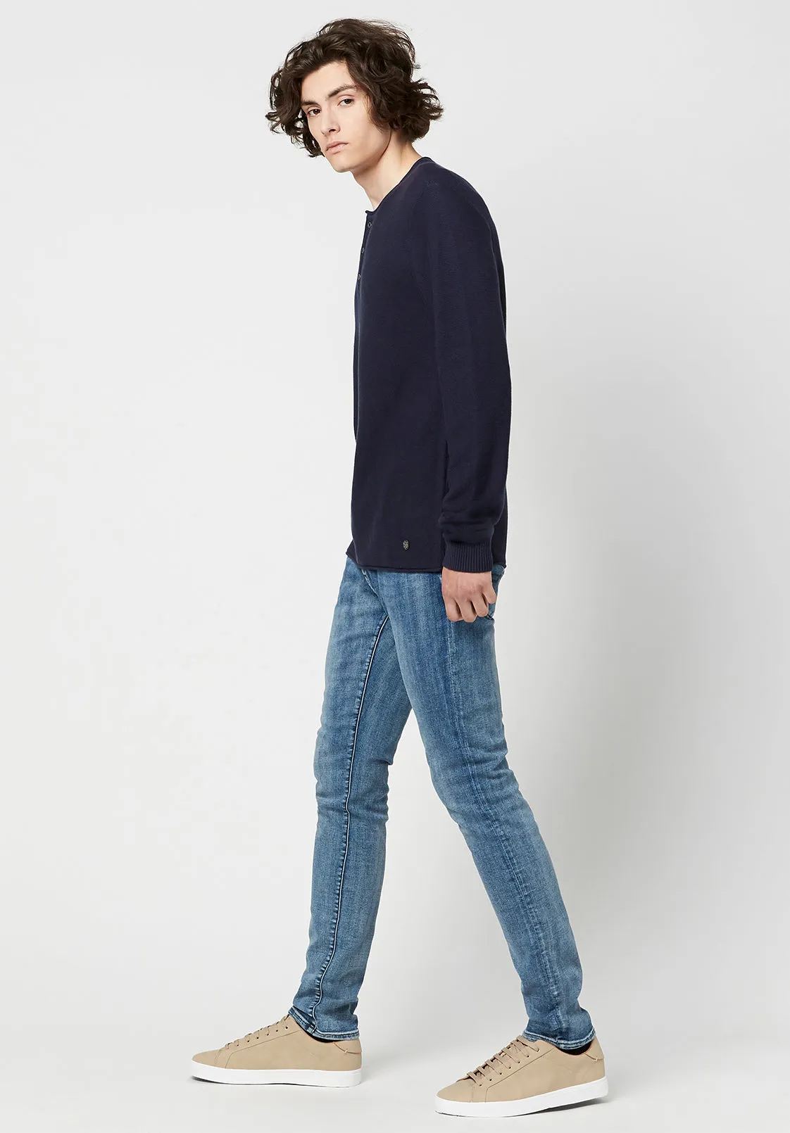 Wamill Cotton Henley - BM23691 sold by Buffalo Jeans product image thumbnail 3